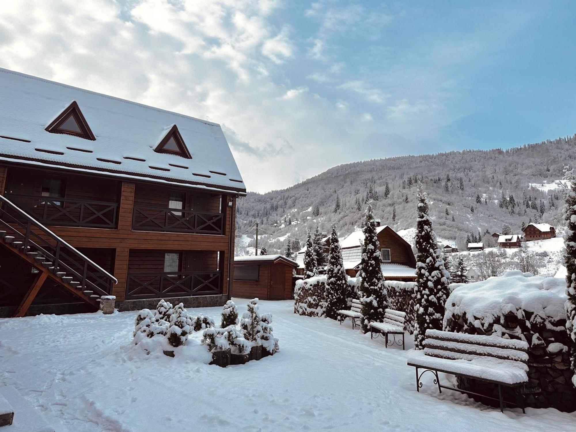 Chalet Filvarok Slavske Esterno foto